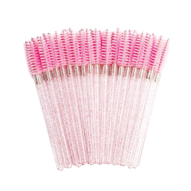 Mascara Wands Pink 50pcs