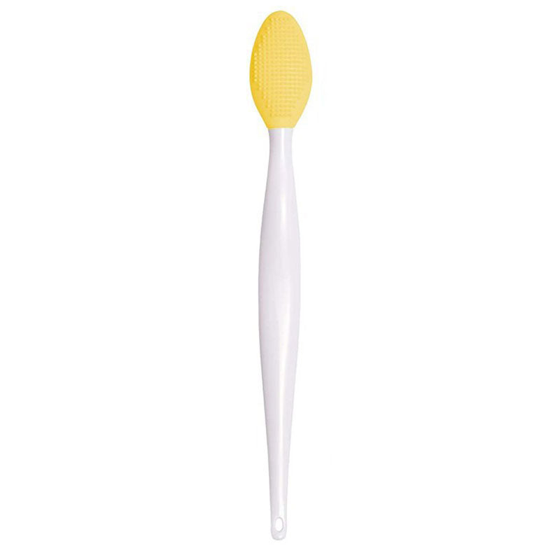 Lip Brush Scrubber Yellow