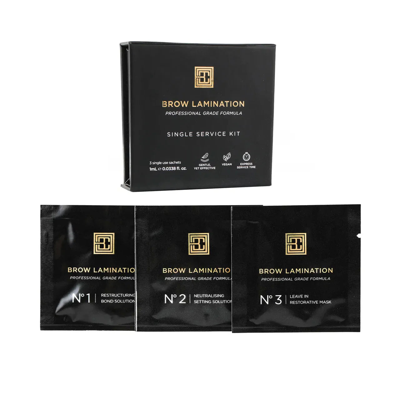 Brow Code Brow Lamination Single Service Kit